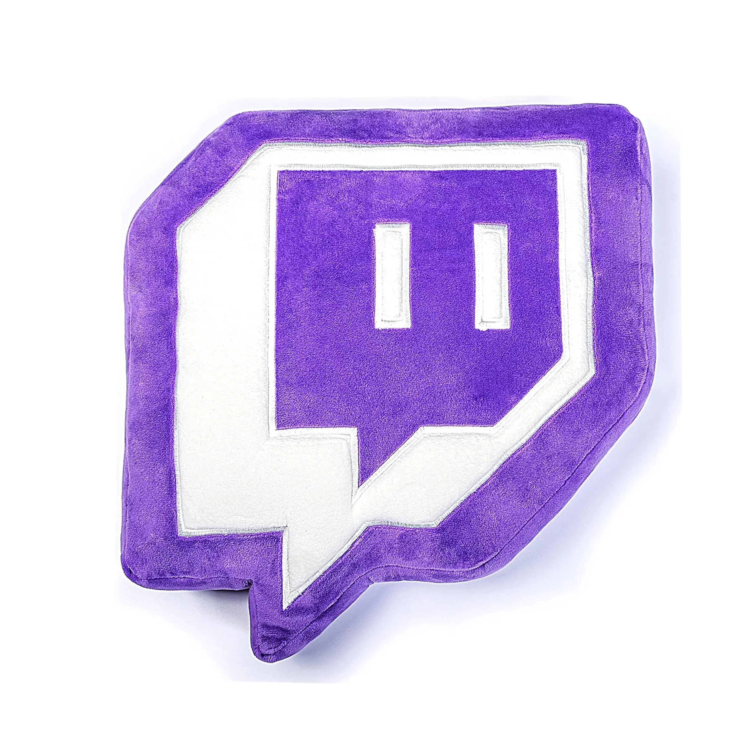 Twitch Glitch Pillow Plush Twitch Glitch 絨毛枕（紫色）