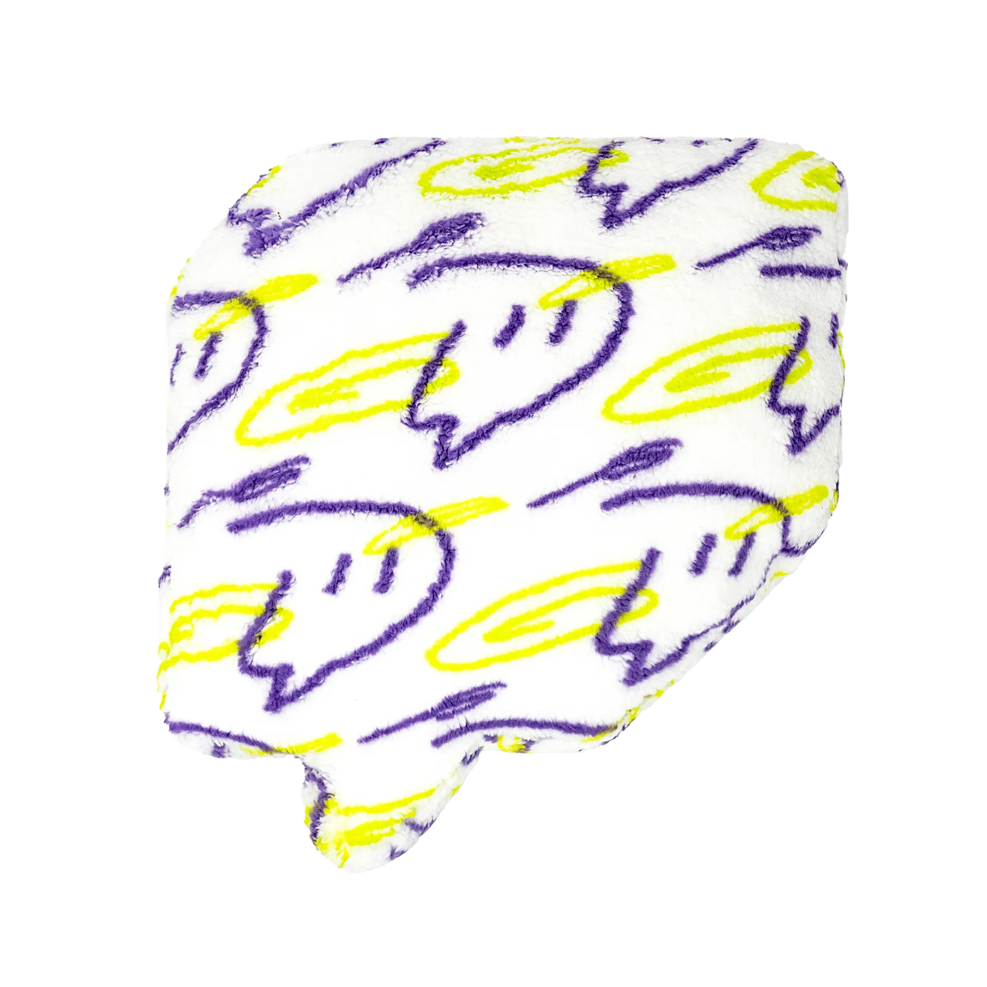 Twitch Glitch 枕頭毛絨 – 印花羊羔絨