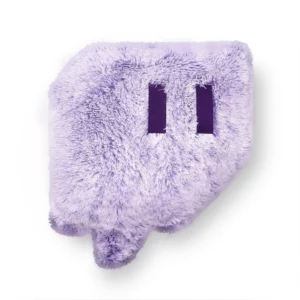 Twitch Glitch Pillow-FauxFur 絨毛抱枕